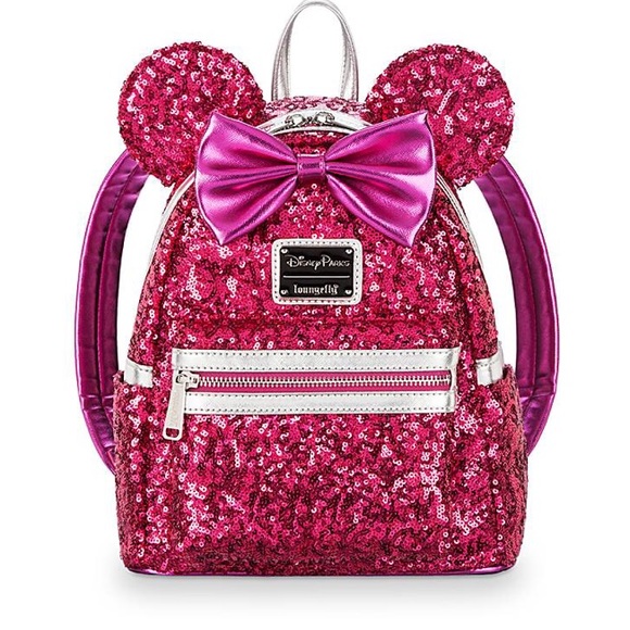 Disney Handbags - Disney Parks Loungefly Imagination Pink Backpack